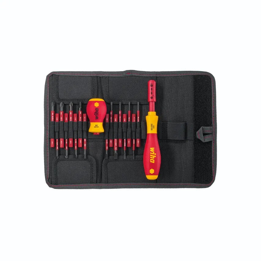 Screwdriver Vde and bit Assorted 18 Piece Set