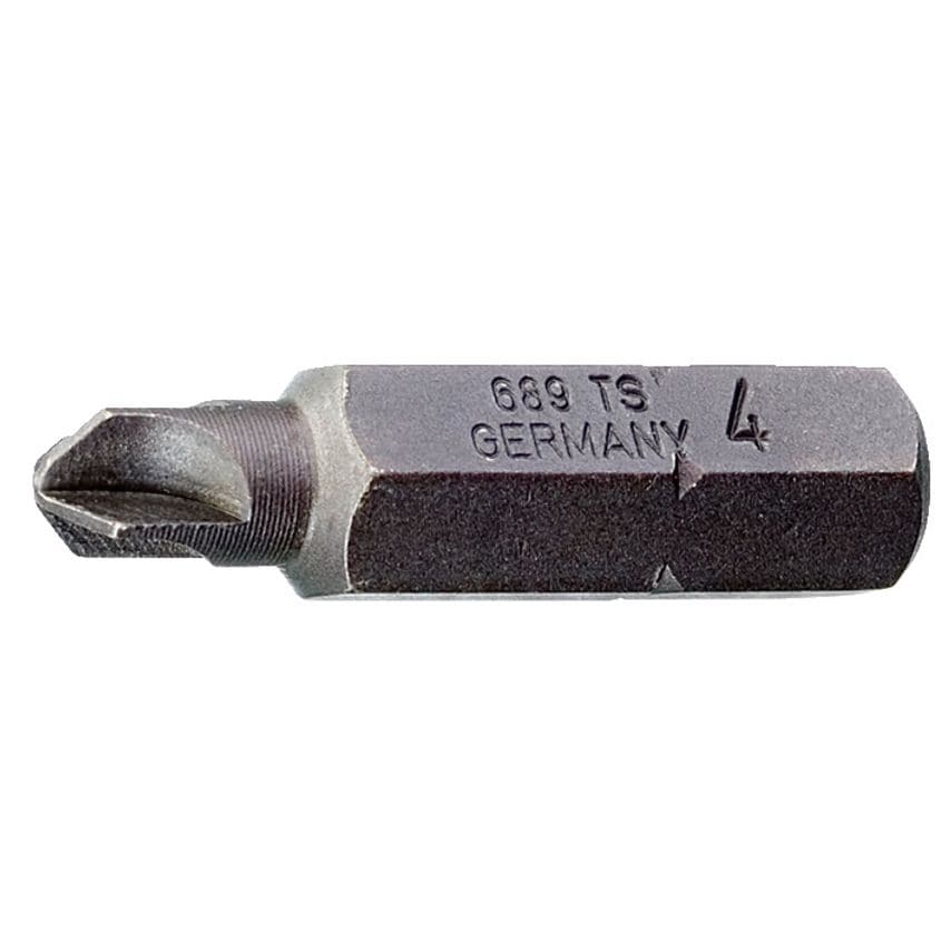 Screwdriver bit 1/4" Four-Wing TORQ-SET 8 mm