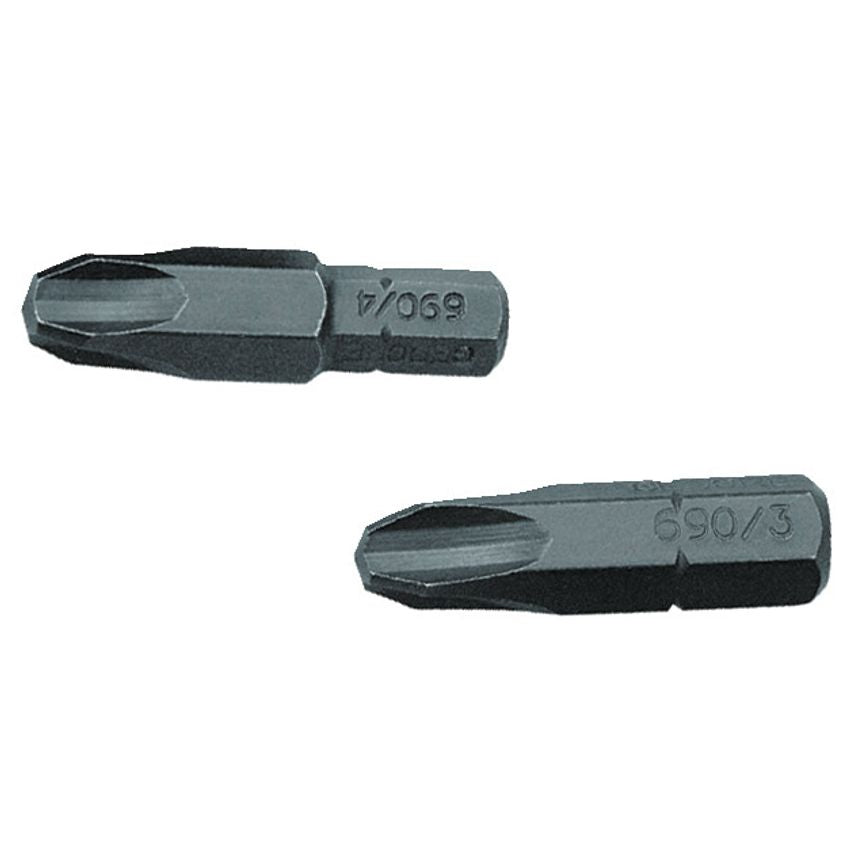 Screwdriver bit 1/4" PH 2 L, Value pack