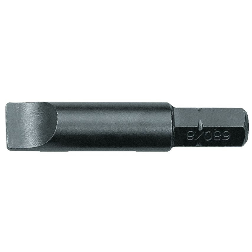 Screwdriver bit 1/4" slotted 7 mm, Value pack