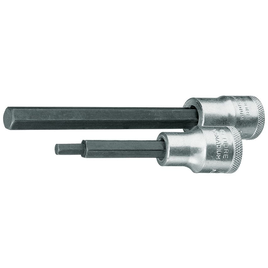 Screwdriver bit socket 1/2" 140 mm in-hex 8 mm