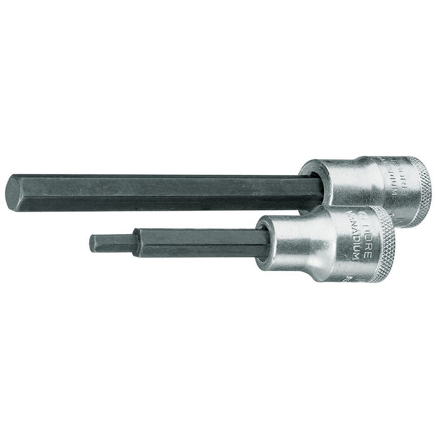 Screwdriver bit socket 1/2" 140 mm in-hex 9 mm