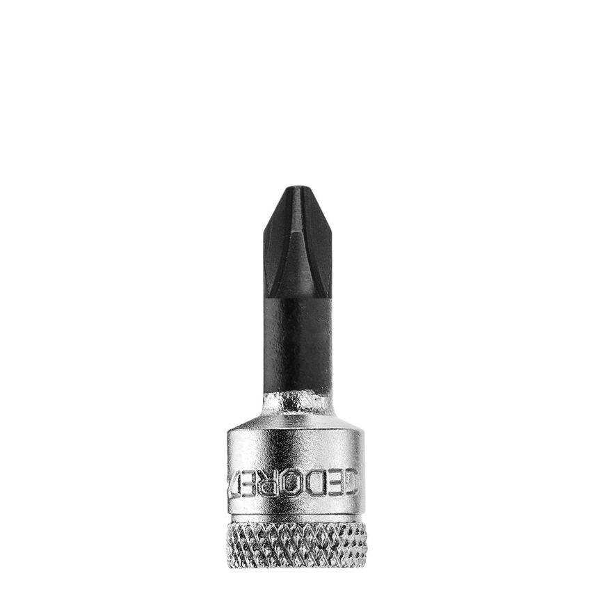 Screwdriver bit socket 1/4" PH 2