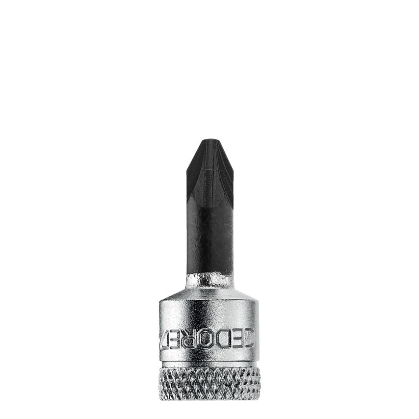 Screwdriver bit socket 1/4" PZ 2