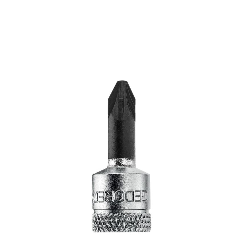 Screwdriver bit socket 1/4" PZ 3