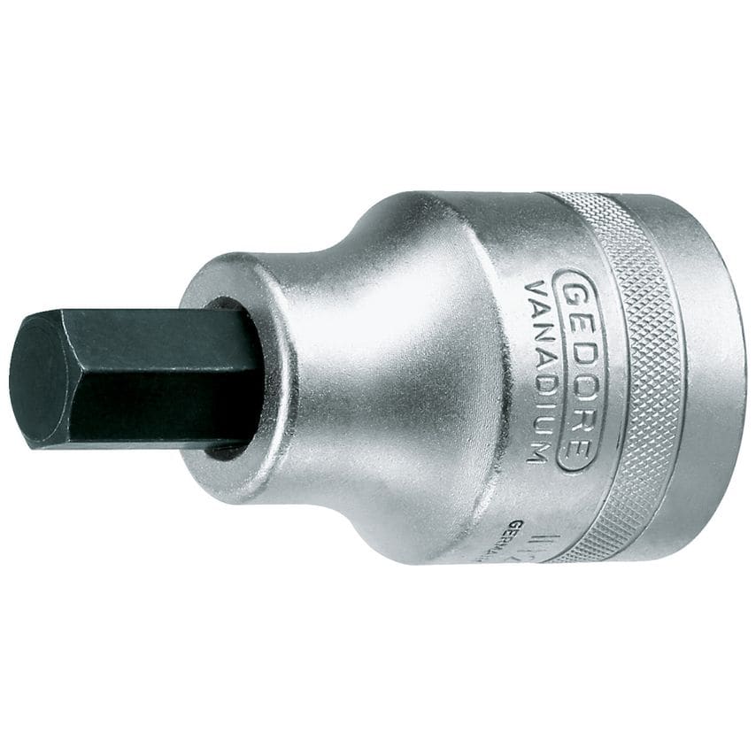 Screwdriver bit socket 1" in-hex 17 mm