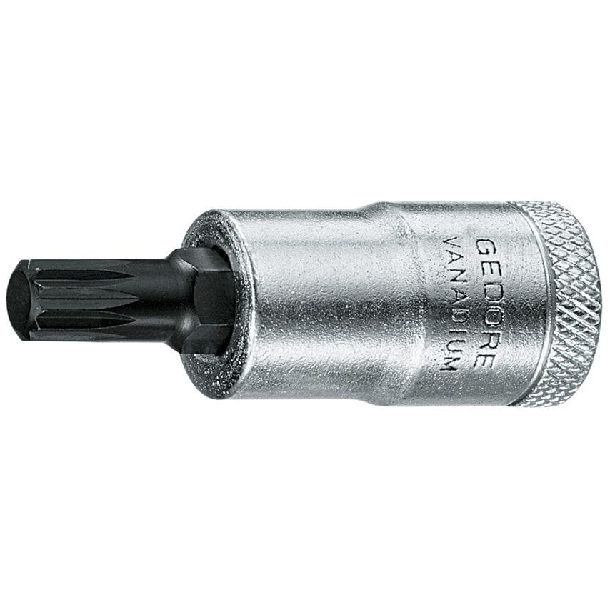 Screwdriver bit socket 3/8" XZN M8