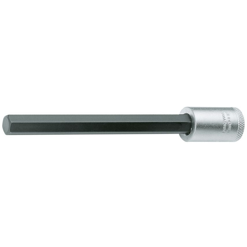 Screwdriver bit socket 3/8" long in-hex 7 mm