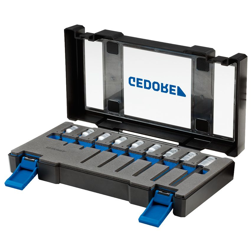 Screwdriver bit socket set 1/2" 9 pcs