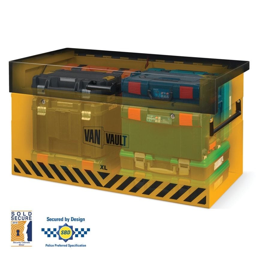 Secure Tool Storage Box XL 82kg 1190 x 645 x 635mm