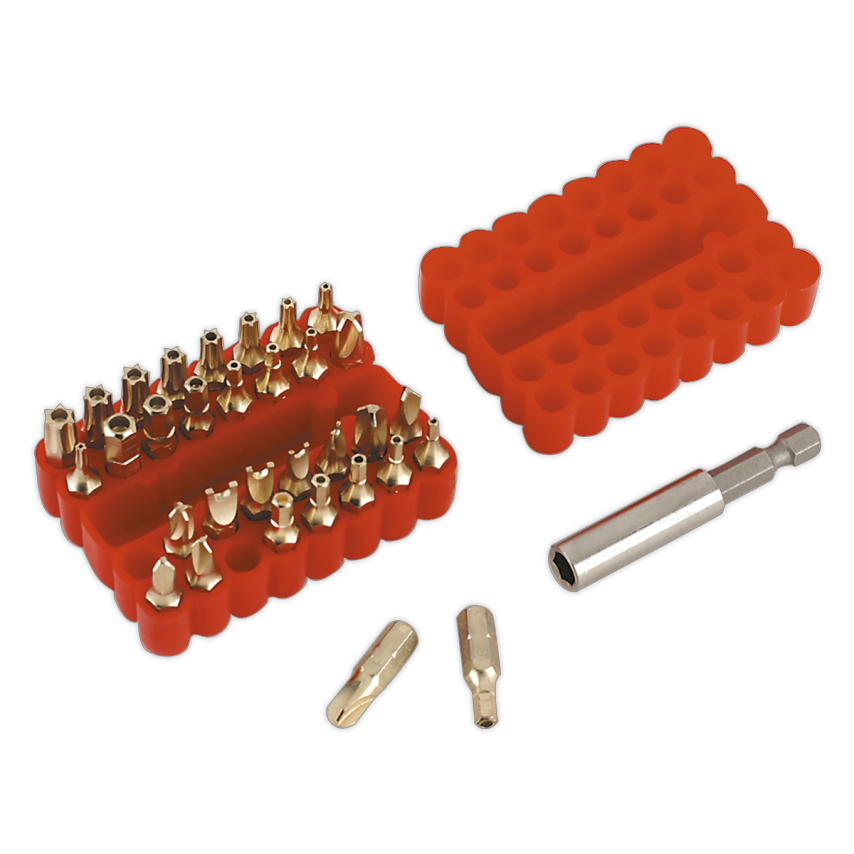Security Bit & Magnetic Adapter Set 33 Piece