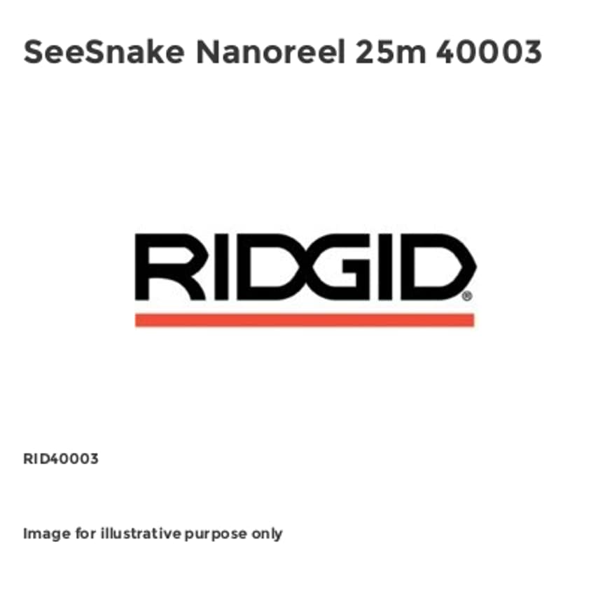 SeeSnake Nanoreel 25m 40003 RID40003