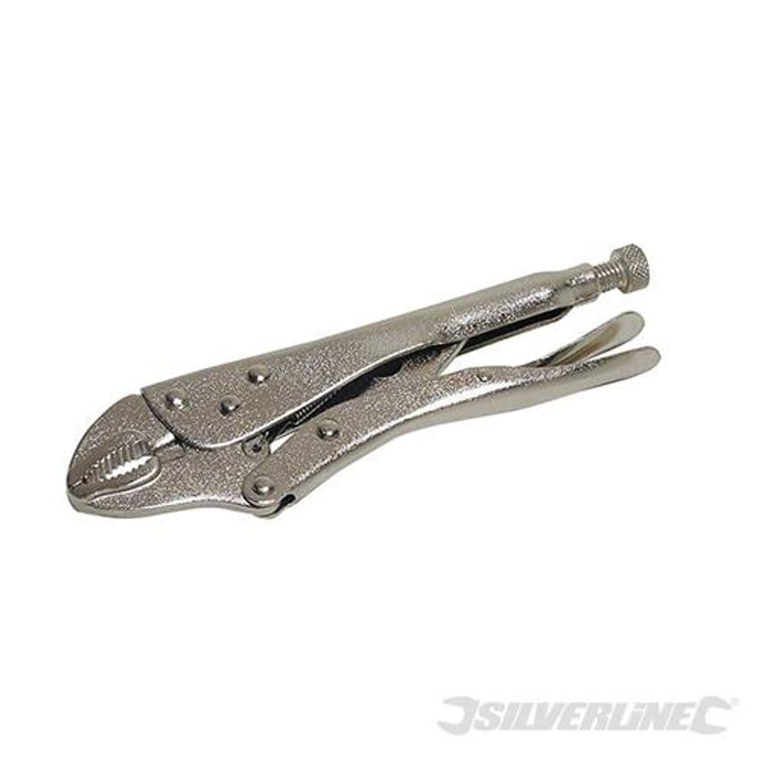 Self-Locking Pliers 180mm Curved