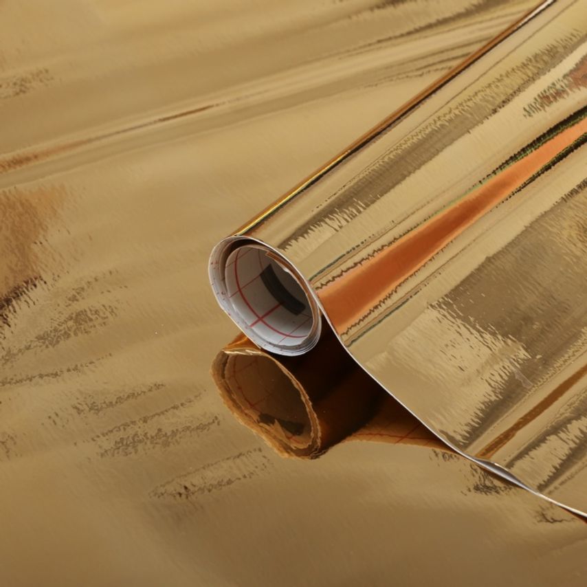 Self Adhesive Film - Glossy Gold 45cm x 1.5m