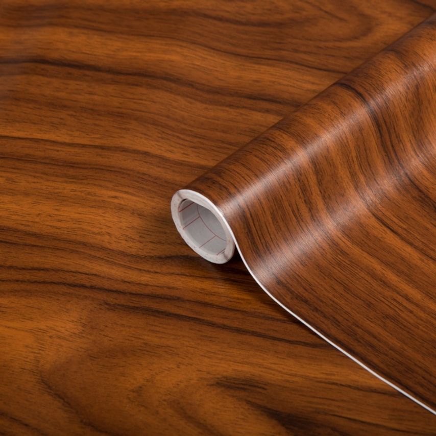 Self Adhesive Film - Golden Walnut 45cm x 2m