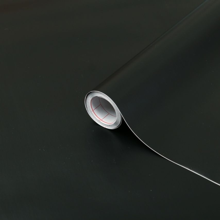 Self Adhesive Film - Matt Black 45cm x 15m