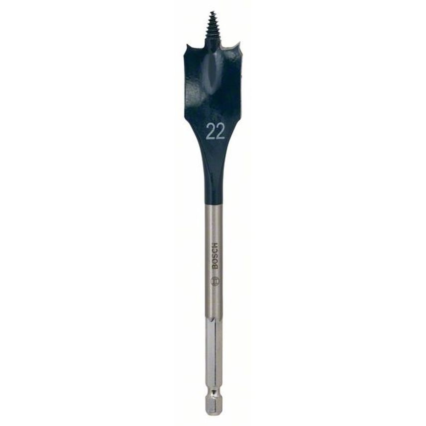 Selfcut Speed Flat Drill Bit Hex 22x152