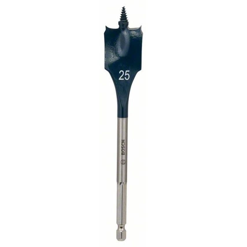 Selfcut Speed Flat Drill Bit Hex 25x152