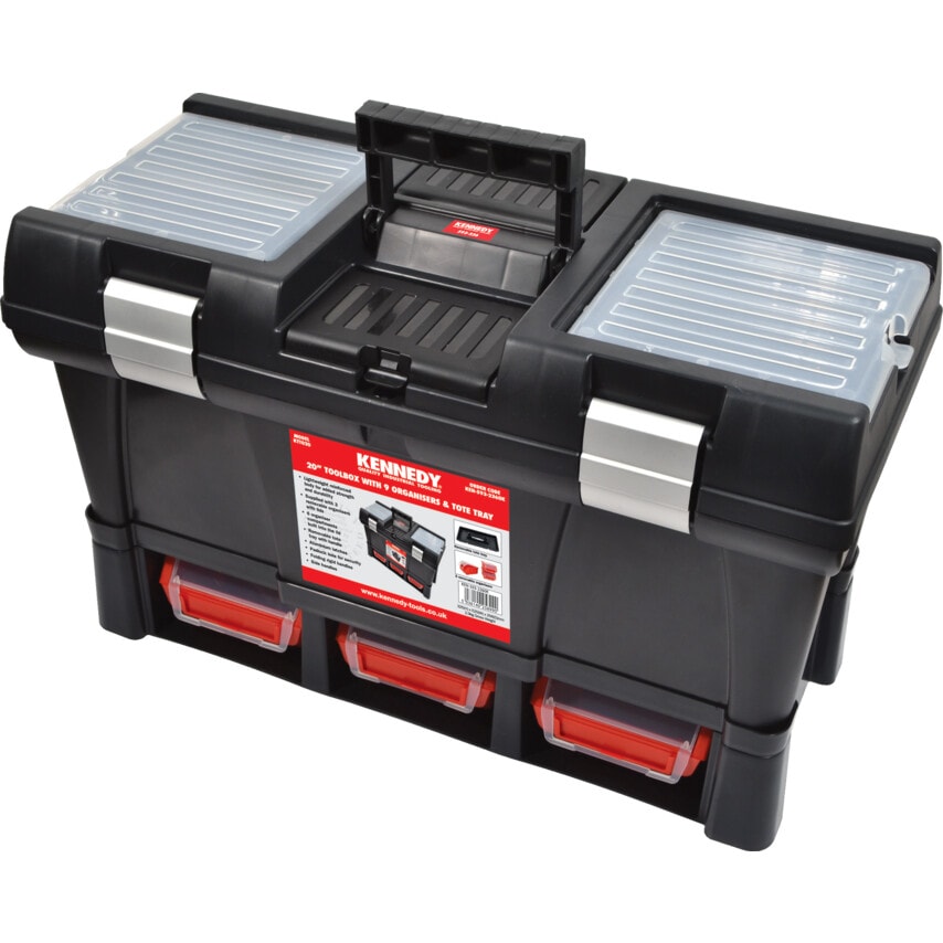 Semi-Profi Stuff Toolbox with 3 Ergo Boxes