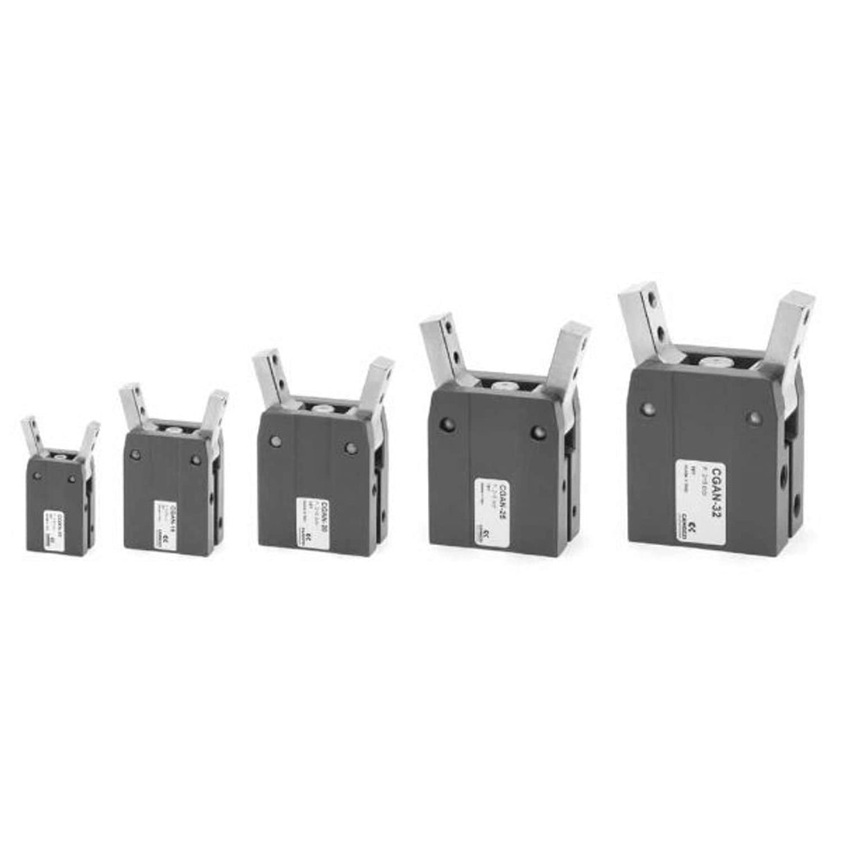Series Cgan Angular Grippers with Opening Angle of 30 Degrees - - CGAN-16