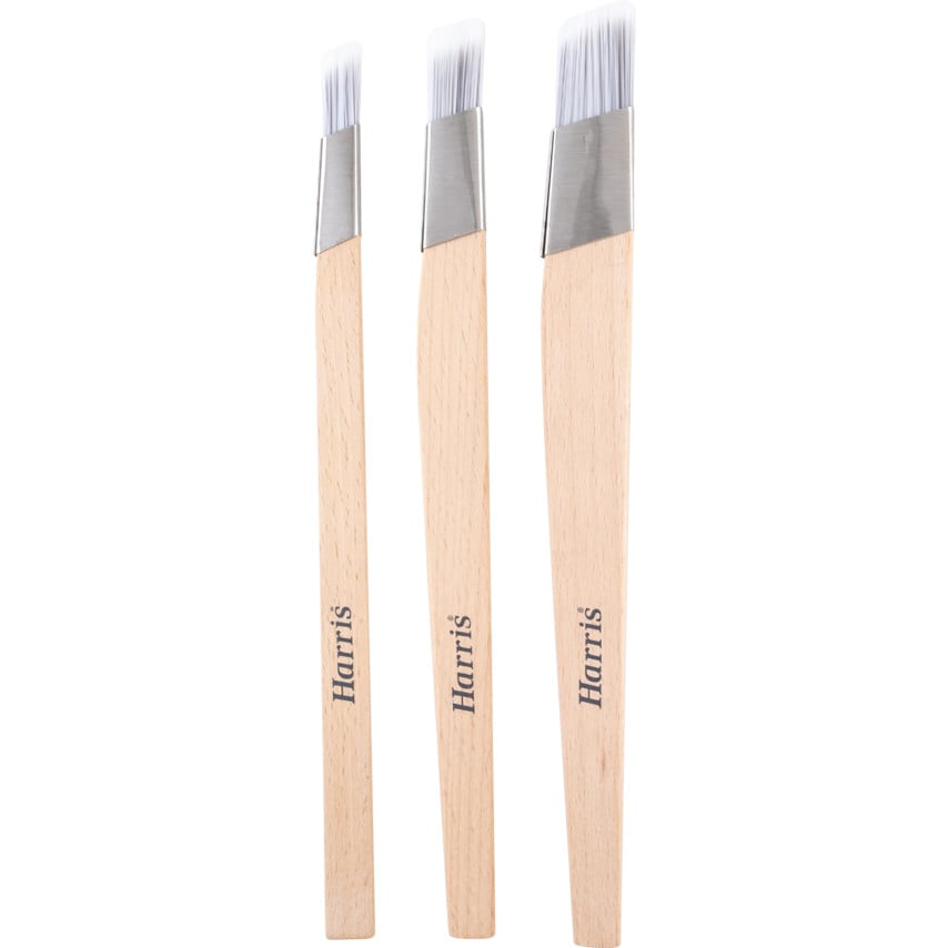 Seriously Good, Flat Fitch Paint Brush Set, Set of 3