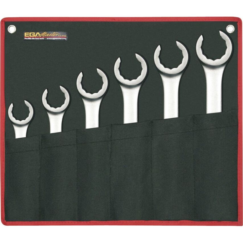 Set of 10 Flare Nut Spanners 8-10/30-32 mm DIN-3118 68588