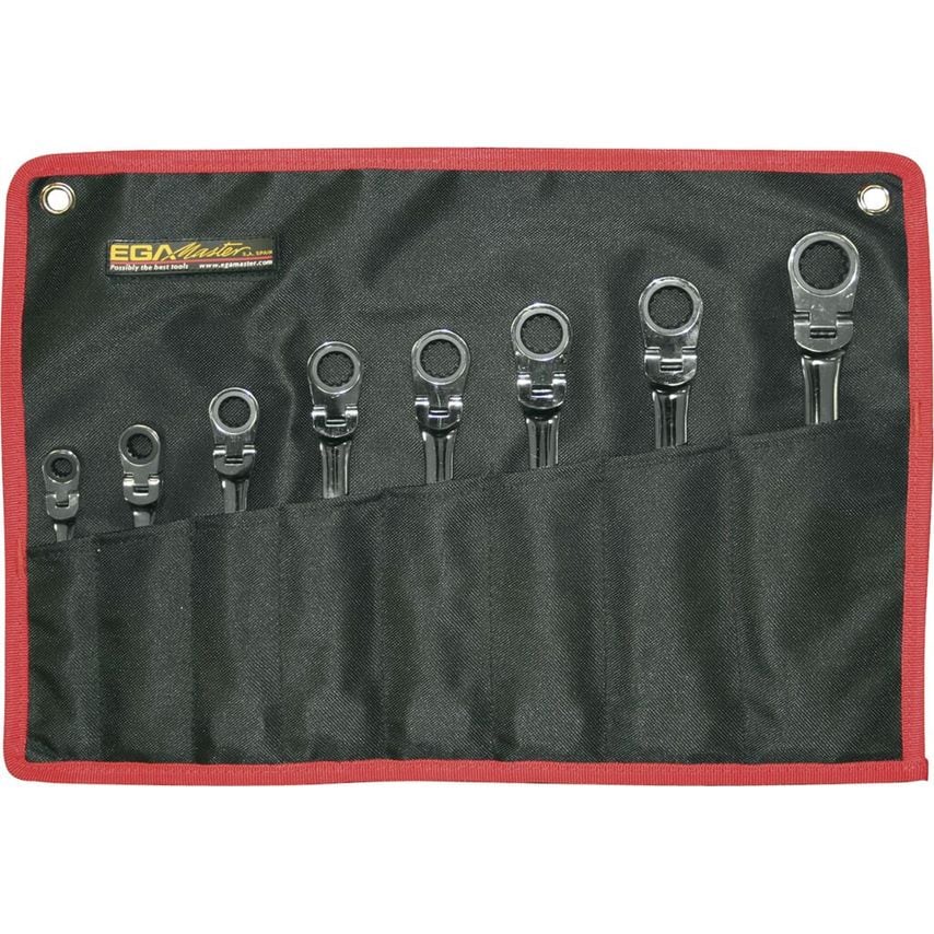 Set of 10 Mastergear Joint Wrenches 3/8"-15/16"