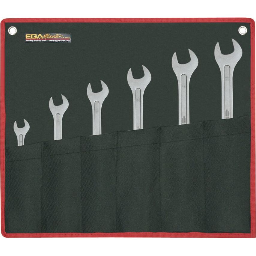 Set of 10 Slim Open End Wrenches 6-7/22 - 24mm