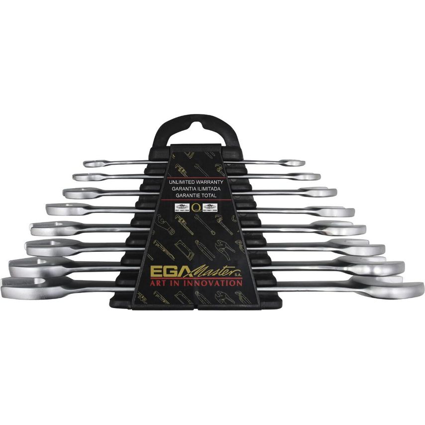 Set of 12 Open End Wrenches 6-7/30-32 Aerospatial Chrome Plating