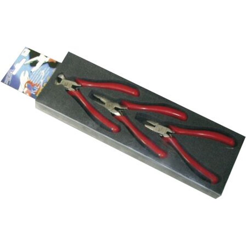 Set of 3 Electronic Pliers Titacrom Bimat. Bl 69434