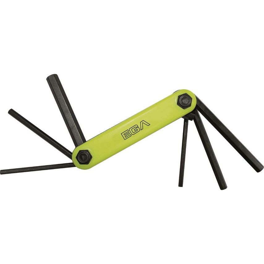Set of 6 Hexagonal Key Wrenches (2, 5-8mm) EGA