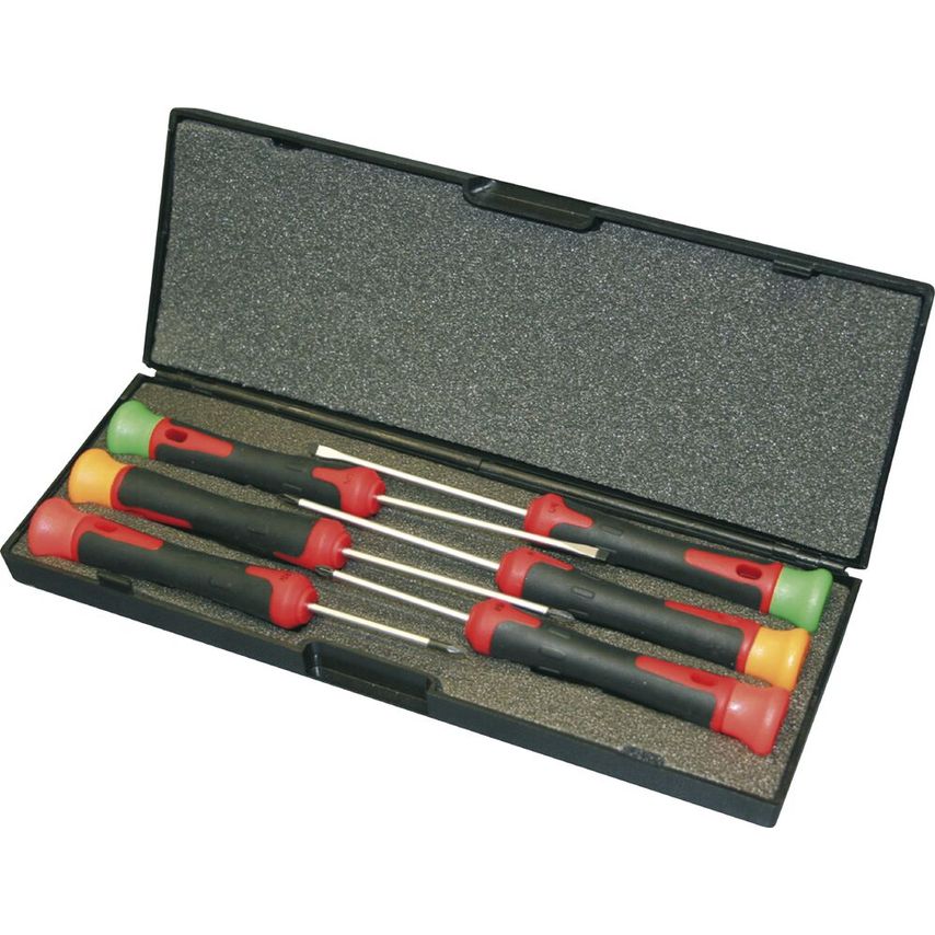 Set of 6 Microtronic Screwdrivers Bimat