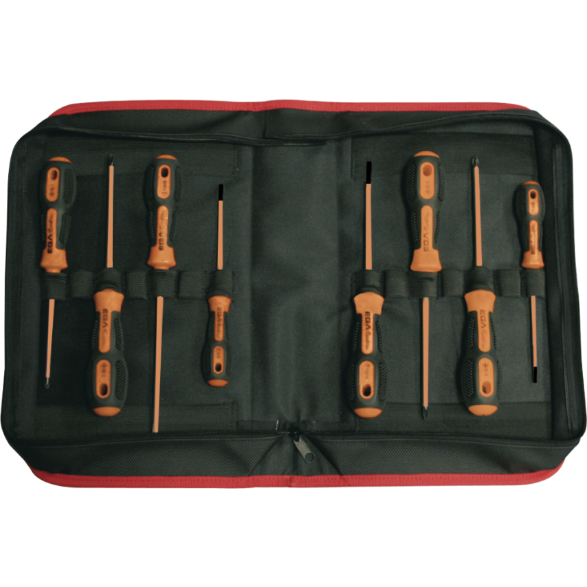 Set of 8 Screwdrivers Mastertork 1000V