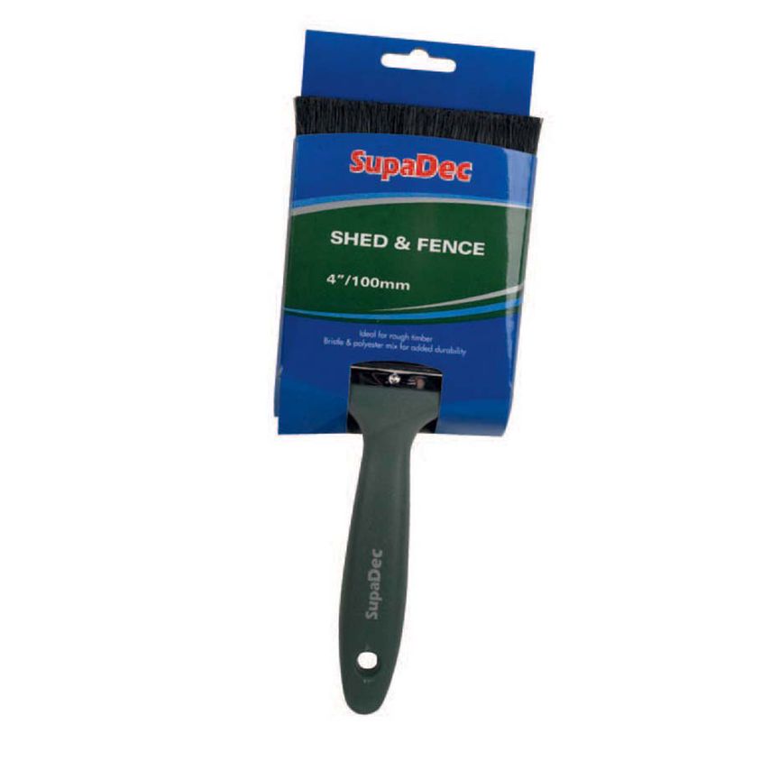 Shed & Fence Brush 4"/100mm