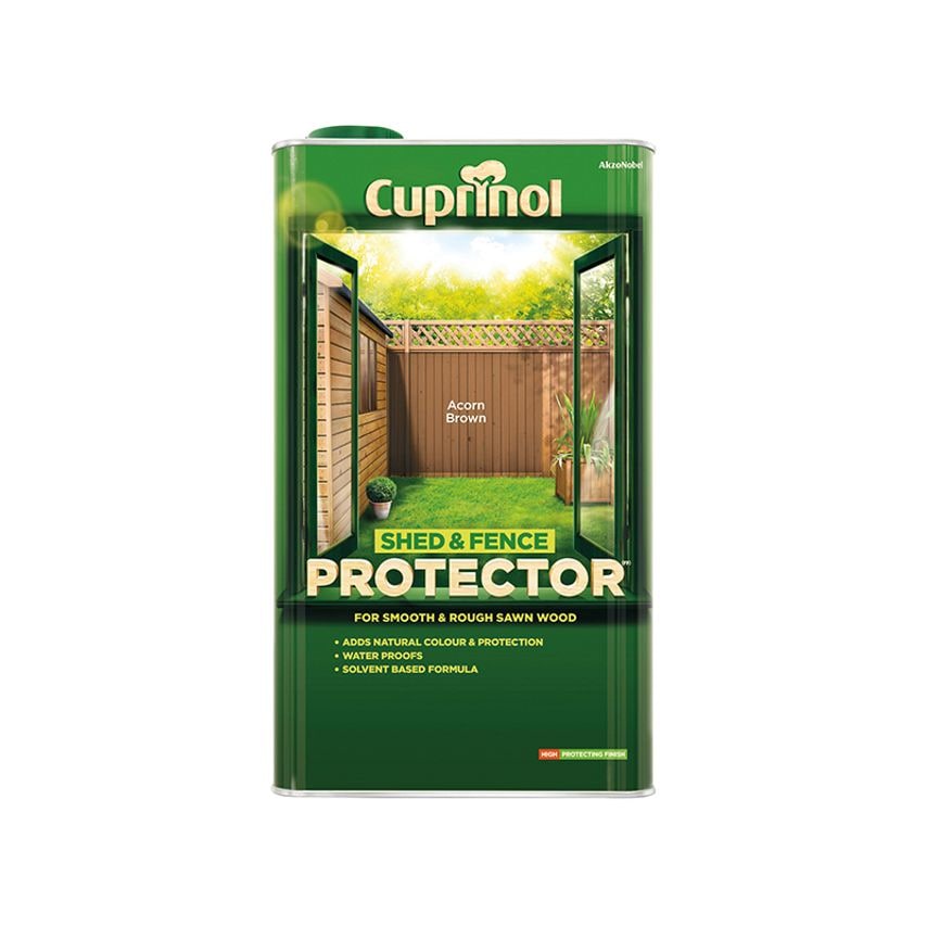Shed & Fence Protector Acorn Brown 5 litre CUPSFAB5L