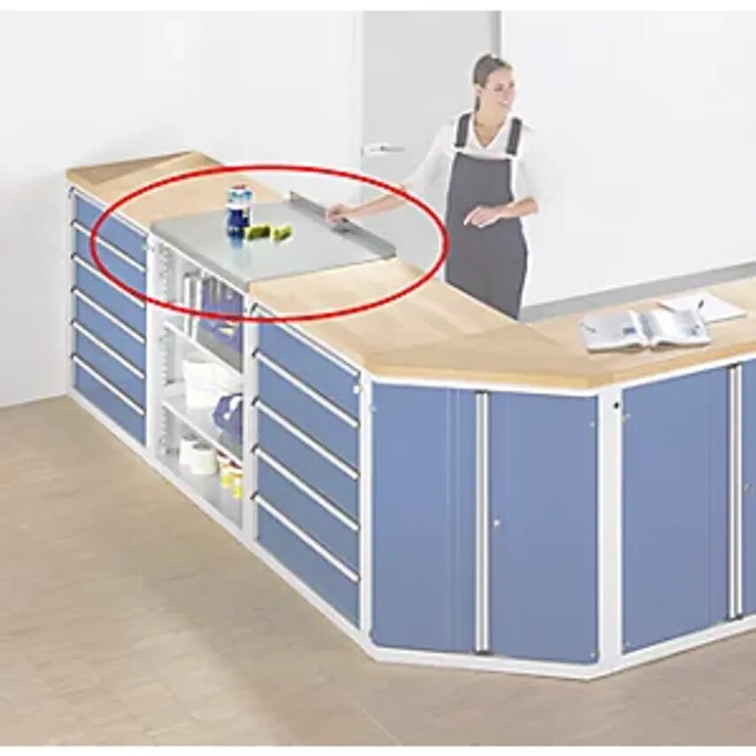 Sheet Steel Cover, Zinc Plated, WxD 1060 X 700mm