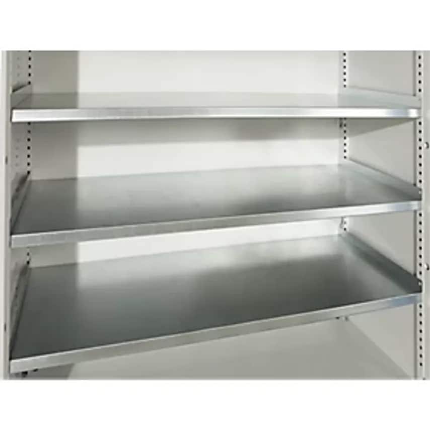 Shelf For Heavy Duty Cupboard, Without Centre Partition, Width 1030mm, Zinc Plated