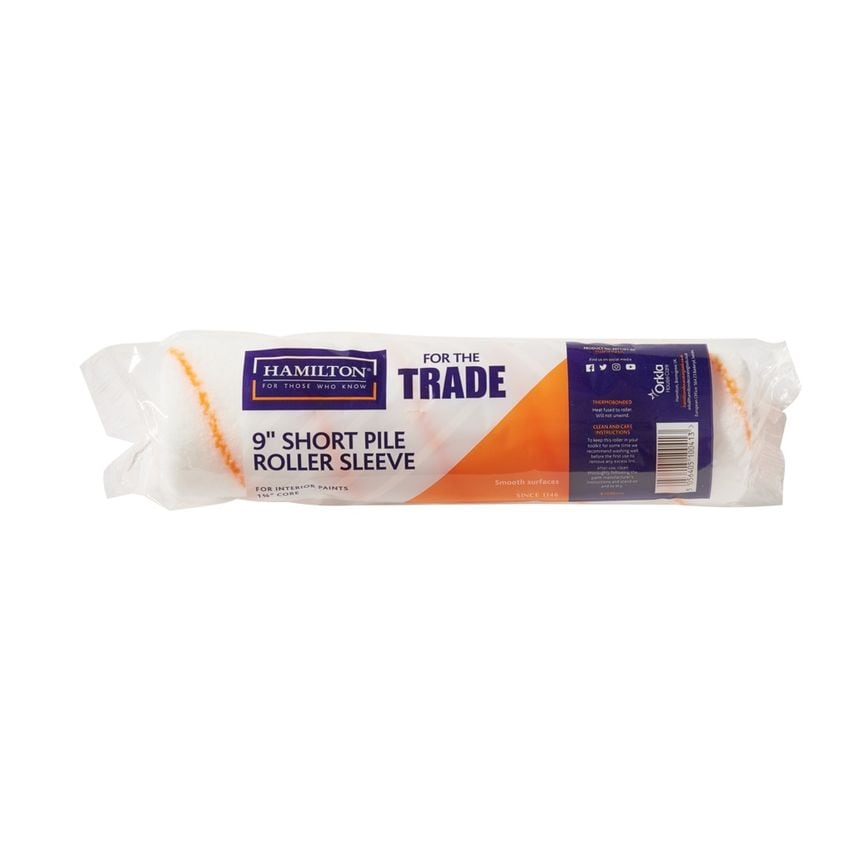 Short Pile Roller Sleeve 9"