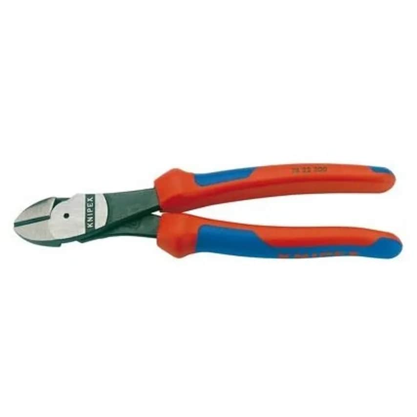 Side Cutters High Leverage Diagonal 12 Degree 200mm Chrome Vndm Steel