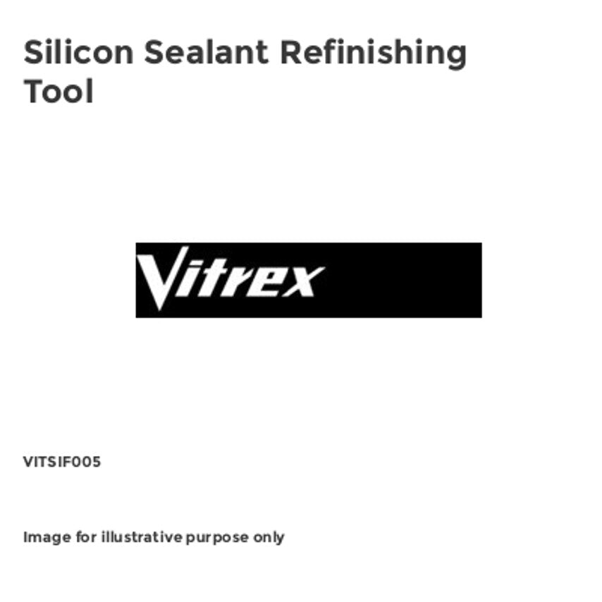 Silicon Sealant Refinishing Tool VITSIF005