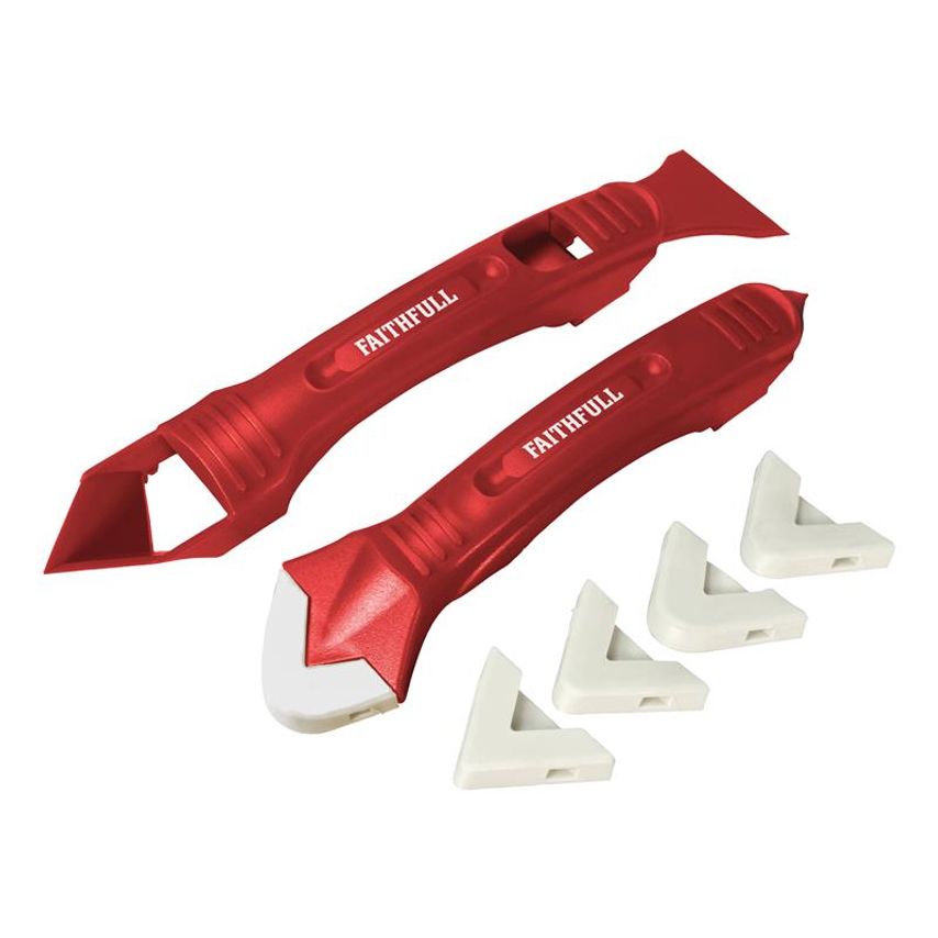 Silicone Scraper Kit Two Piece FAITLSILKIT