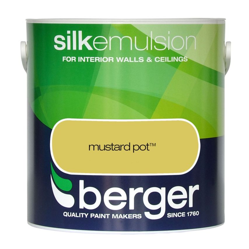 Silk Emulsion 2.5L Mustard Pot