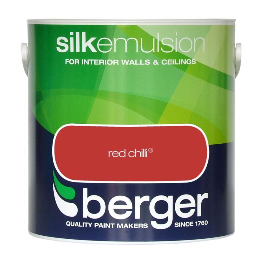 Silk Emulsion 2.5L Red Chilli