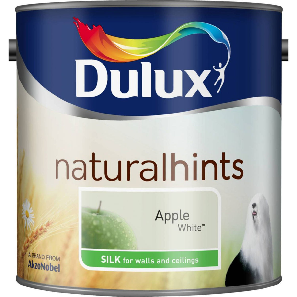 Silk Paint 2.5 Litre Apple White