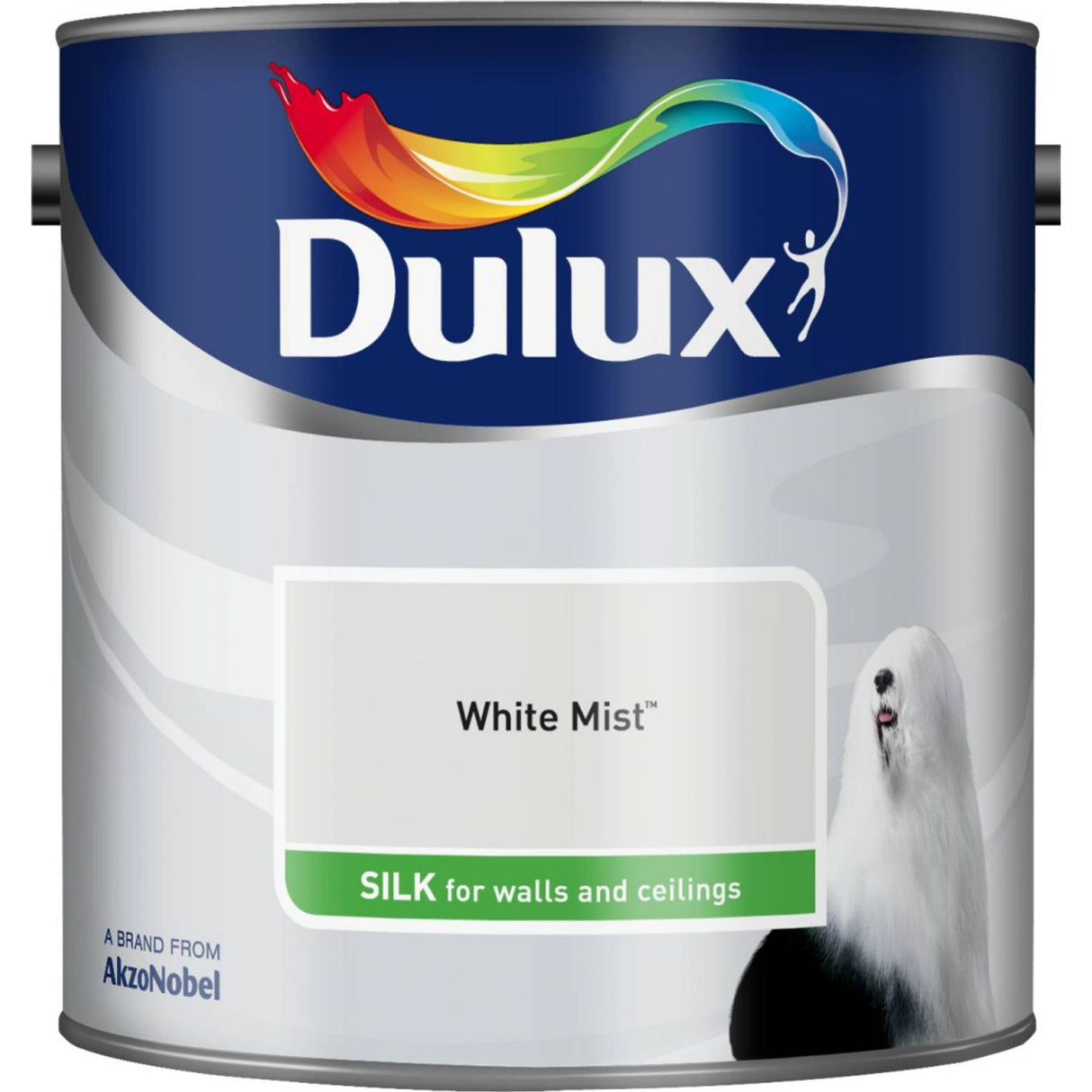 Silk Paint 2.5 Litre White Mist