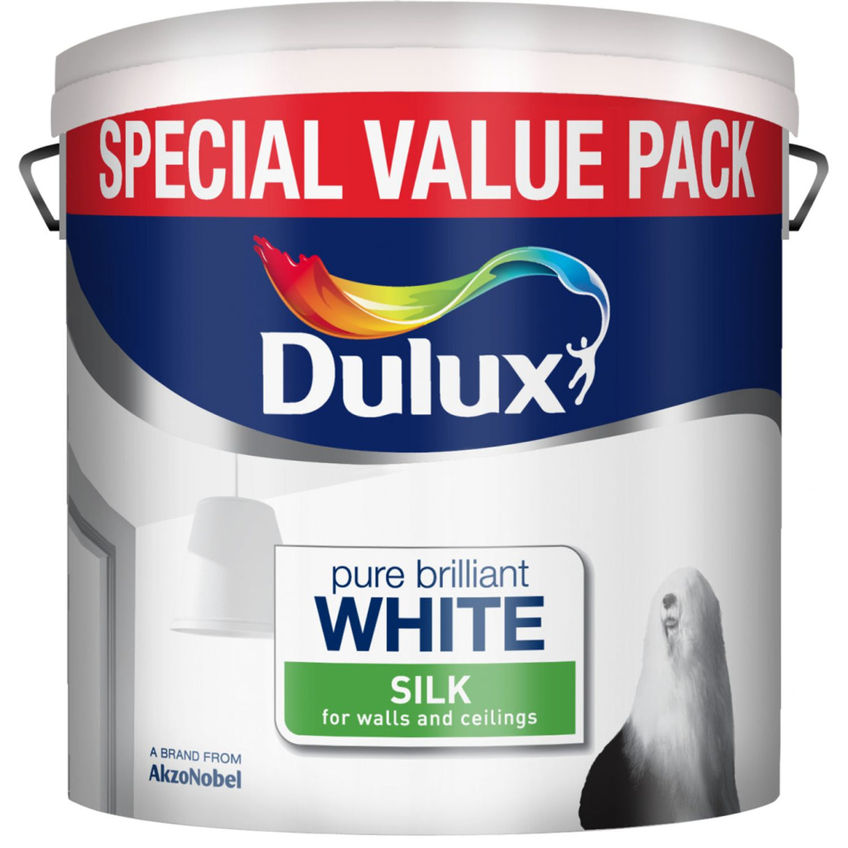 Silk Paint 6 Litre Pure Brilliant White