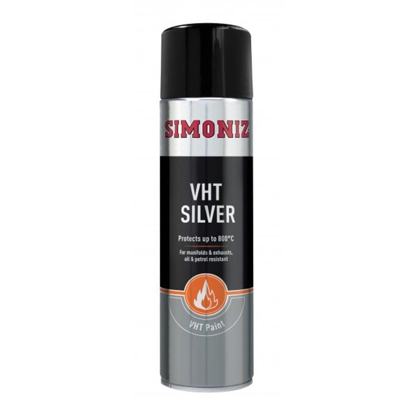 Silver VHT Paint - 500ml - SIMVHT22D