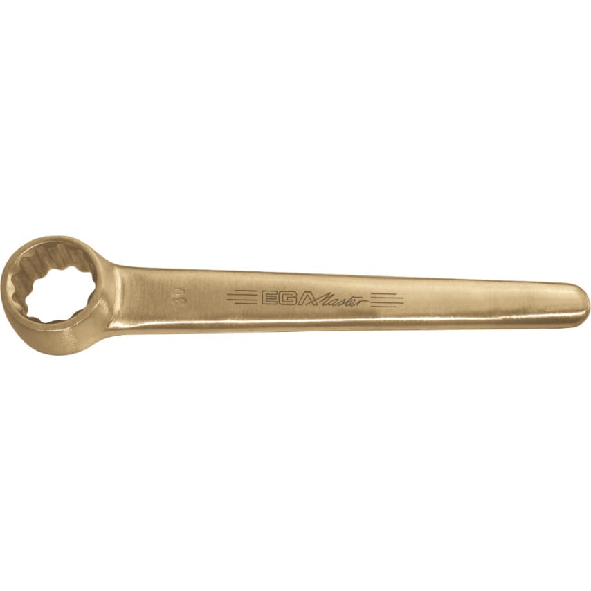Single End Ring Wrench 34mm Non Sparking Al-Bron