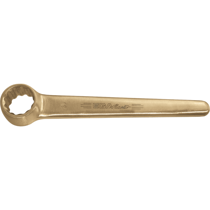Single End Ring Wrench 85mm Non Sparking Cu-Be