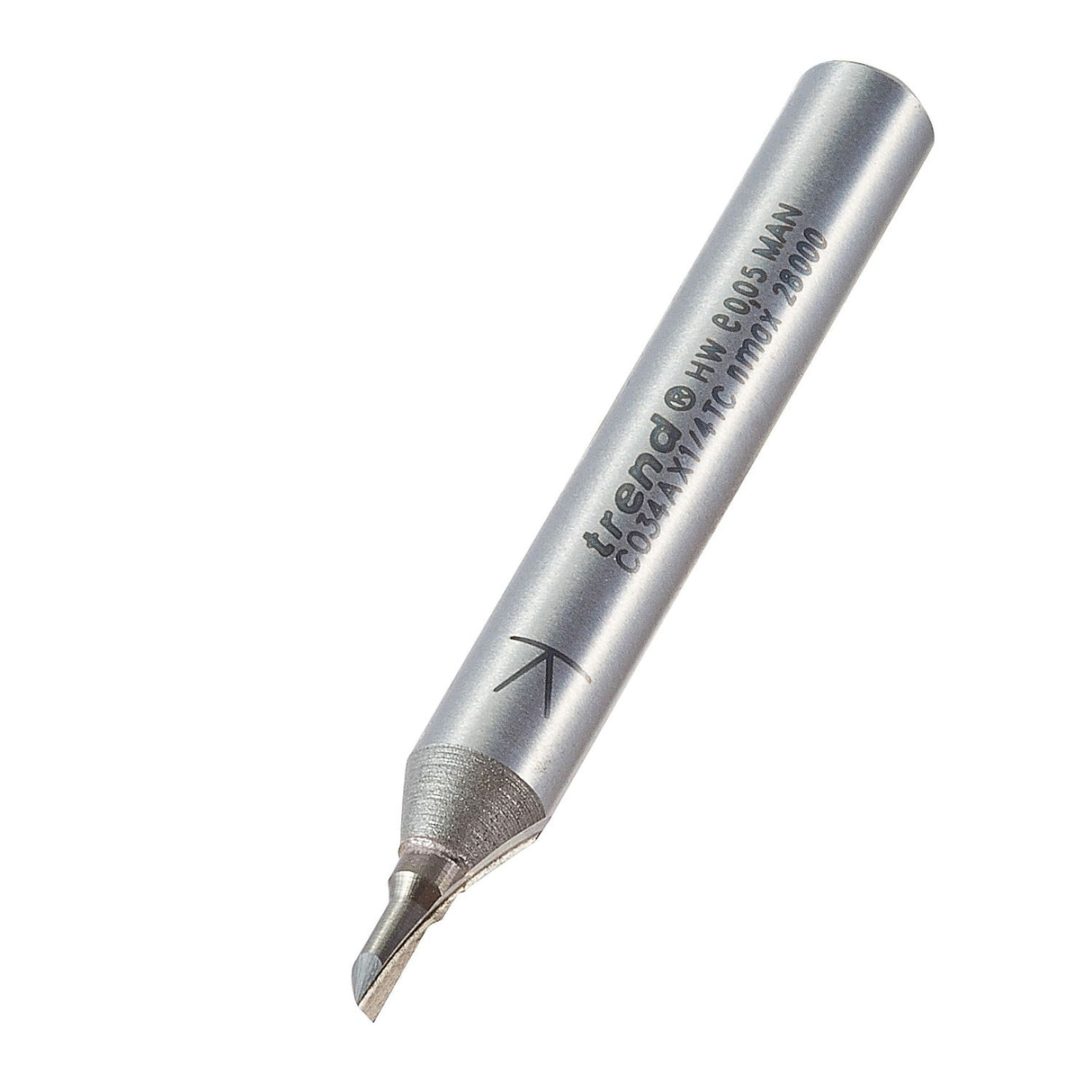 Single Flute 2.0mm Diameter - C034AX1/4TC